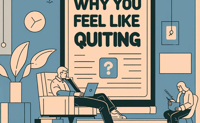 Why You Feel Like Quitting (And Why That’s Totally Normal)